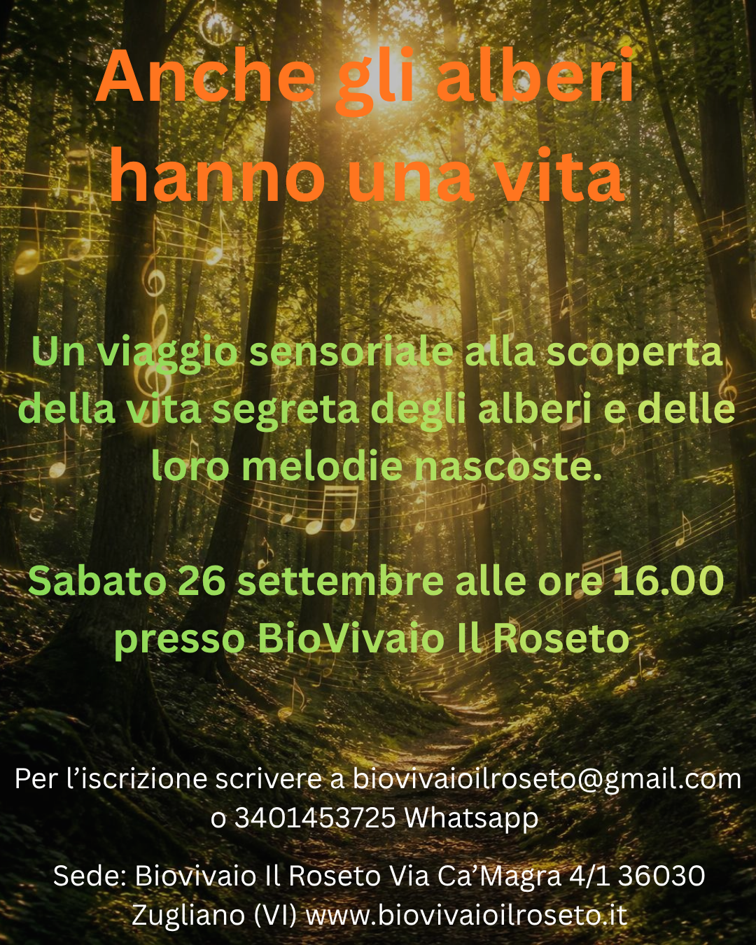 &ldquo;Anche gli alberi hanno una vita&rdquo;